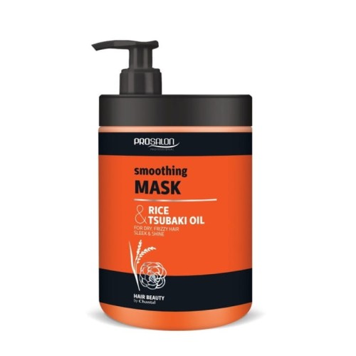 CHANTAL ProSalon Rice &amp; Tsubaki Oil Maska wygładzająca do włosów suchych,puszących się i pozbawionych  blasku 1000g