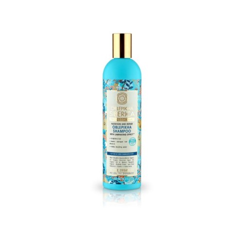 Siberica Oblepikha Professional Szampon z efektem laminowania - włosy słabe i zniszczone  400ml