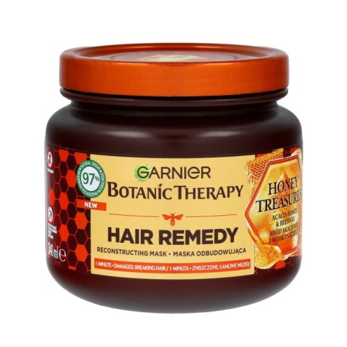 GARNIER Botanic Therapy Odbudowująca Maska do włosów zniszczonych i łamliwych z miodem akacjowym 340 ml