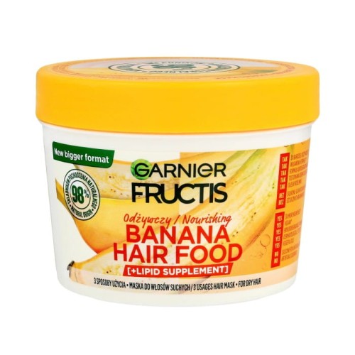 GARNIER Fructis Hair Food Maska odżywcza do włosów suchych - Banana 400 ml