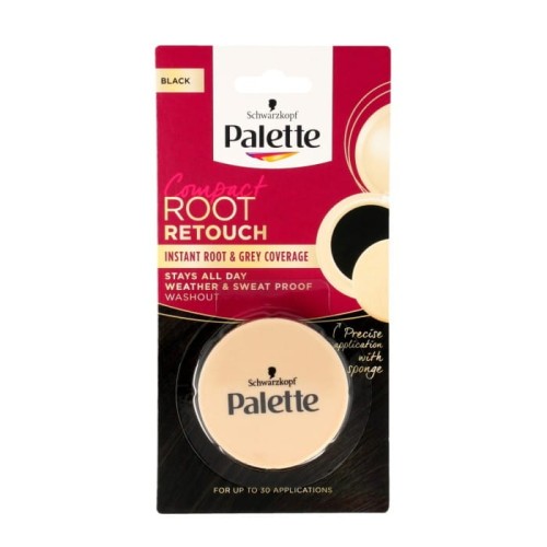 Palette Root Retouch Kompaktowy Korektor do retuszu odrostów - Czerń  3g