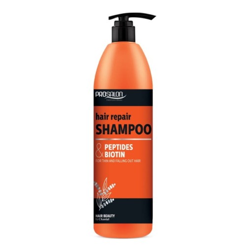 CHANTAL ProSalon Peptides &amp; Biotin Szampon naprawczy do włosów 1000ml