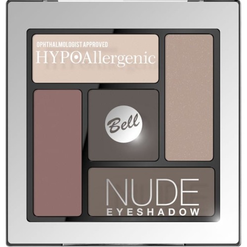 Bell Hypoallergenic Cienie do powiek Nude satynowo-kremowe nr 01  1szt