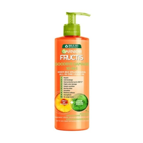 GARNIER Fructis Goodbye Damage Krem-odżywka 10w1 do włosów bardzo zniszczonych 400 ml
