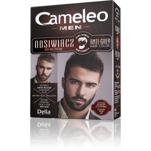 DELIA COSMETICS CAMELEO MEN Odsiwiacz dla mężczyzn do włosów naturalnych i brązowych 02