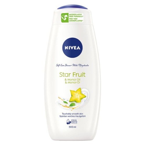 NIVEA Care Shower Pielęgnujący żel pod prysznic Star Fruit &amp; Monoi Oil 500 ml