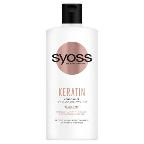 Schwarzkopf  Syoss Keratin Odżywka odbudowująca do włosów łamliwych 440ml