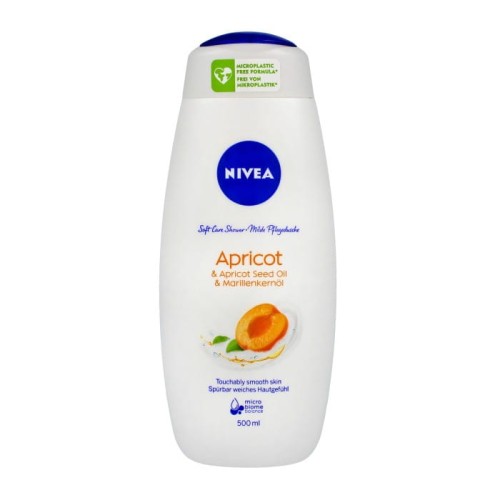 NIVEA Care Shower Pielęgnujący żel pod prysznic Apricot &amp; Apricot Seed Oil - edycja limitowana - 500 ml