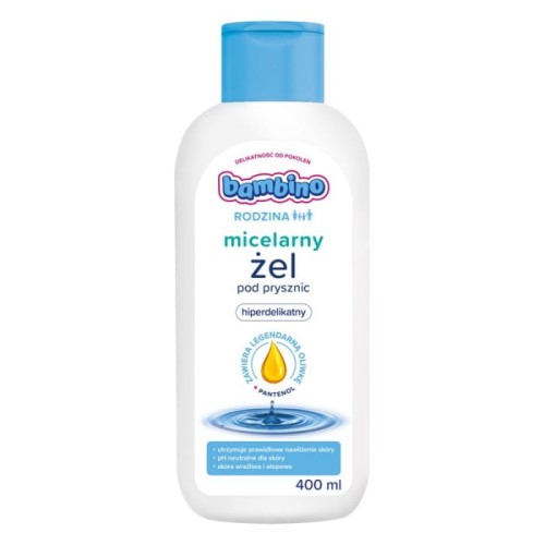 BAMBINO Rodzina Micelarny żel pod prysznic hiperdelikatny 400 ml