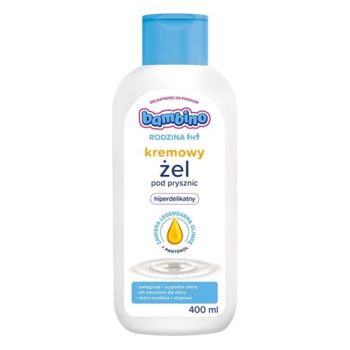 BAMBINO Rodzina Kremowy żel pod prysznic hiperdelikatny 400 ml