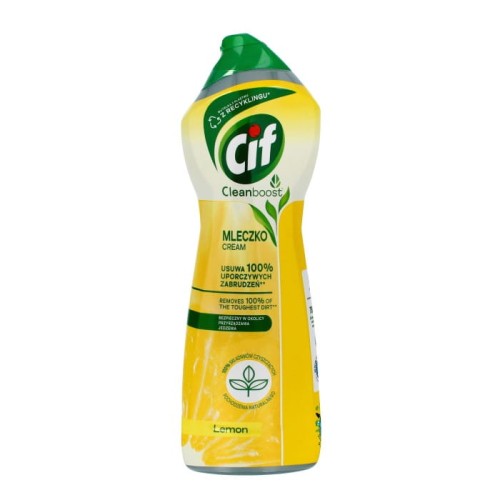 CIF Cream Lemon Mleczko do czyszczenia z mikrokryształkami 780 g