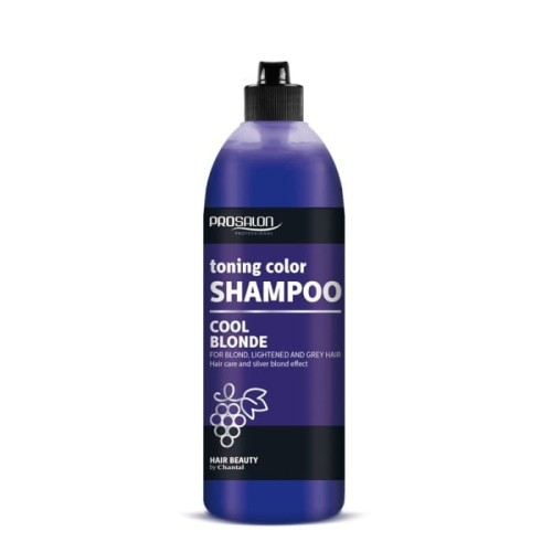 CHANTAL ProSalon Cool Blonde Szampon tonujący kolor do włosów blond,rozjaśnianych i siwych 500g