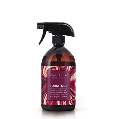 BARWA Perfect House Furniture Profesjonalne Mleczko do mycia i pielęgnacji mebli  450ml