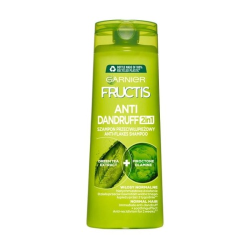 GARNIER Fructis Przeciwłupieżowy Szampon do włosów 2w1  400 ml