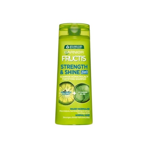 GARNIER Fructis Siła i Blask 2w1 Szampon do włosów normalnych 400 ml