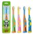 WELLBEE Szczoteczka dla dzieci KIDS(3+) Travel Soft (folia) - mix kolorów 1szt