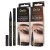 DELIA Eyebrow Expert Piórkowy marker do brwi - kolor czarny