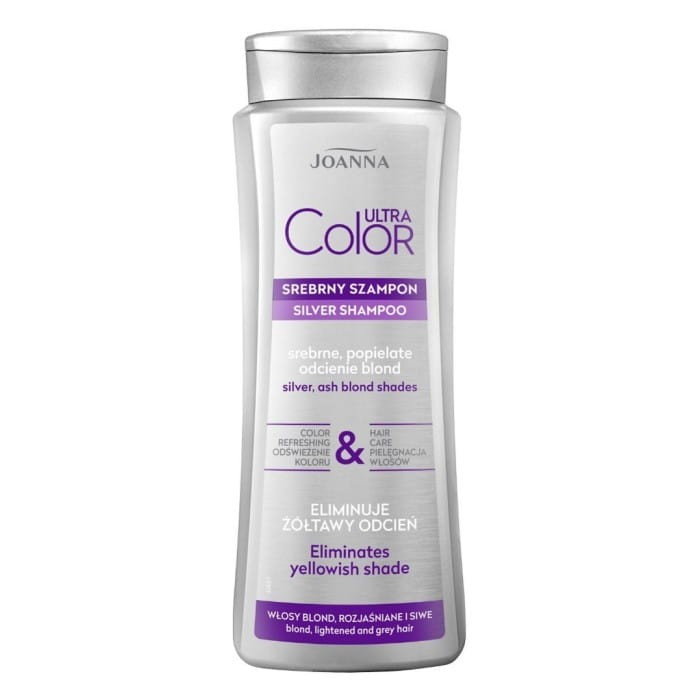 JOANNA Ultra Color Szampon - srebrne odcienie blond 400 ml