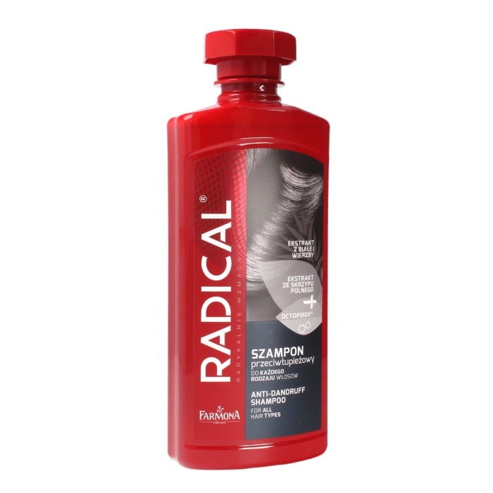 RADICAL Szampon przeciwłupieżowy do każdego rodzaju włosów 400 ml