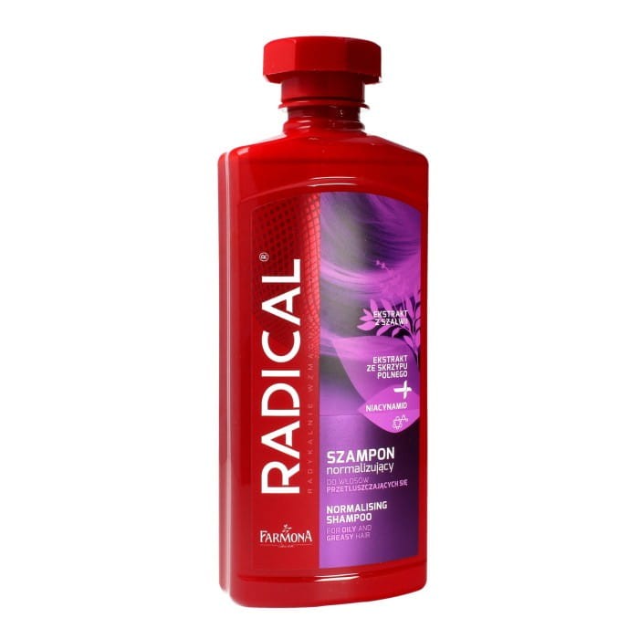 RADICAL Szampon normalizujący do włosów przetłuszczających się 400 ml