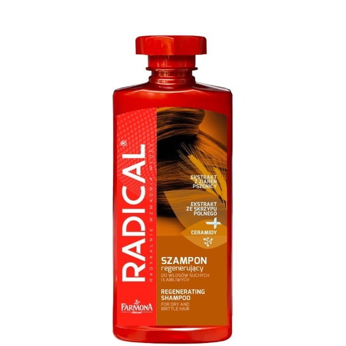 RADICAL Szampon regenerujący do włosów suchych i łamliwych 400 ml