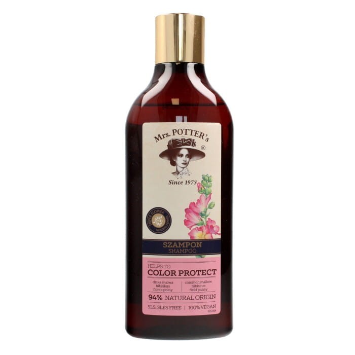 Mrs Potters Triple Flower Szampon do włosów farbowanych Color Protect  390ml