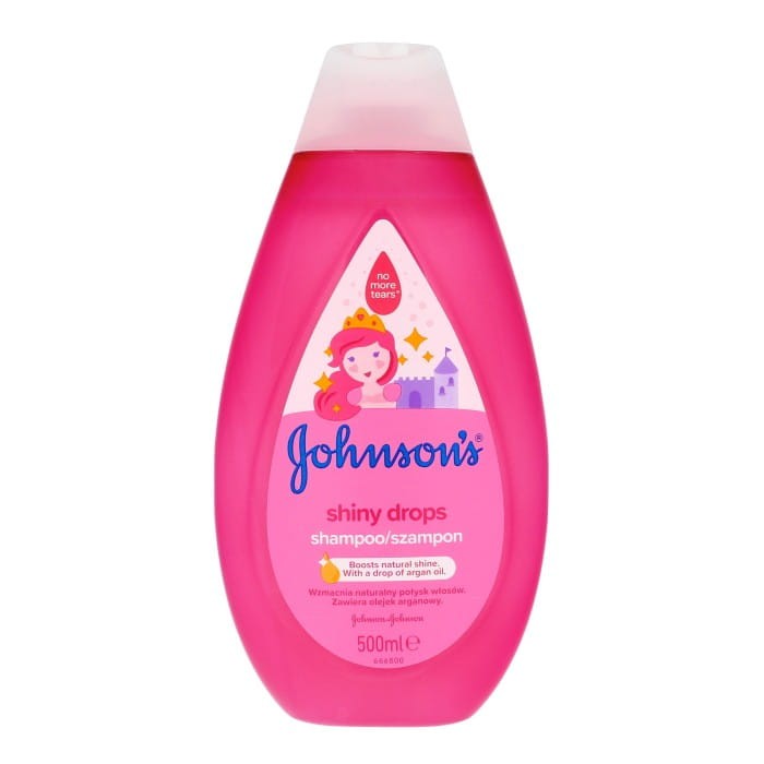 Johnson`s Baby Shiny Drops Szampon do włosów dla dzieci  500ml