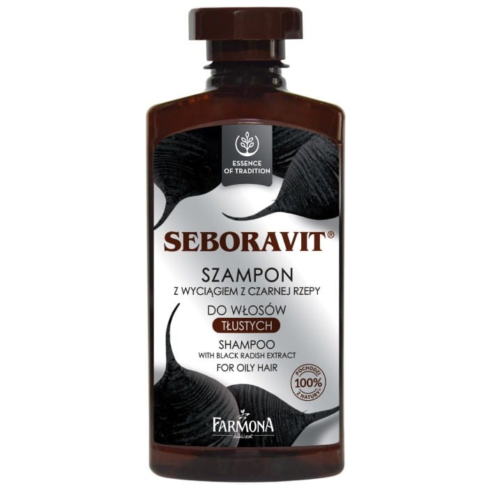 FARMONA Seboravit Szampon z wyciągiem z czarnej rzepy do włosów tłustych 300 ml