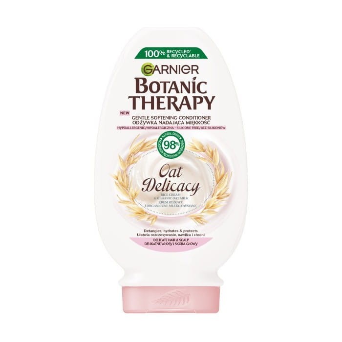 GARNIER Botanic Therapy Odżywka nadająca miękkość Oat Delicacy - do delikatnych włosów i skóry głowy 200 ml