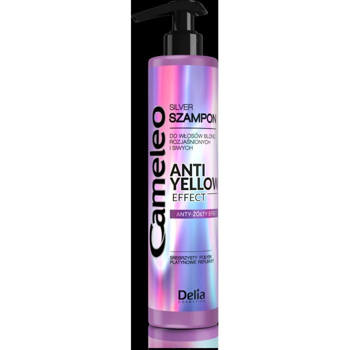 DELIA COSMETICS CAMELEO SILVER Szampon do włosów blond i siwych 250 ml