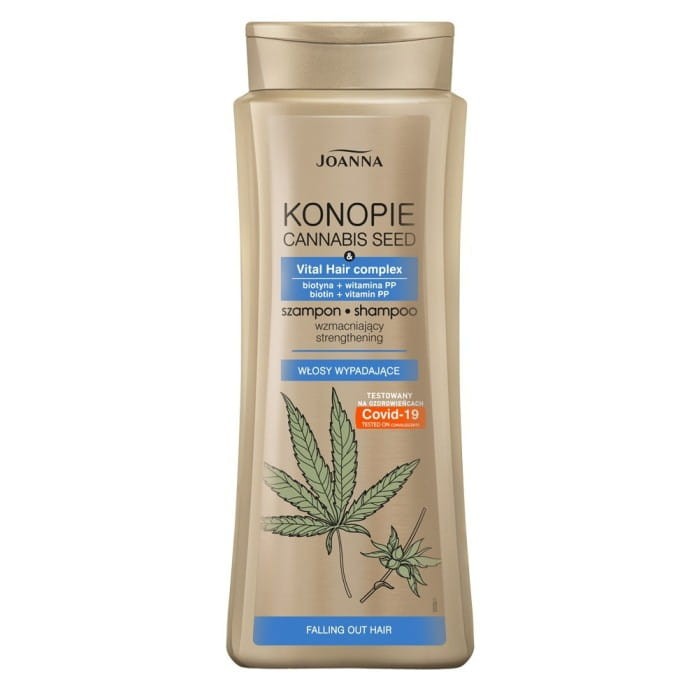 JOANNA Konopie Szampon wzmacniający do włosów wypadających 400 ml