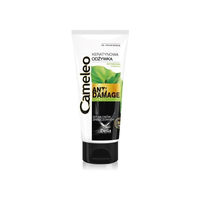 DELIA COSMETICS CAMELEO ANTI DAMAGE Ekspresowa odżywka keratynowa do włosów zniszczonych 200 ml