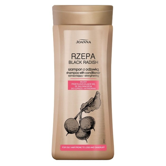 JOANNA Rzepa Szampon wzmacniający z odżywką do włosów przetłuszczających się 400 ml