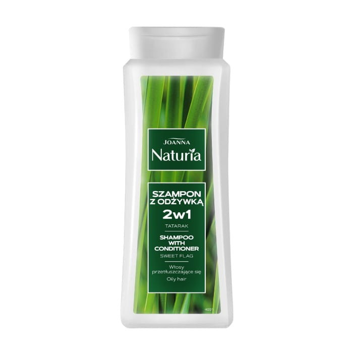JOANNA Naturia Szampon z odżywką 2w1 do włosów przetłuszczających się - Tatarak  500 ml