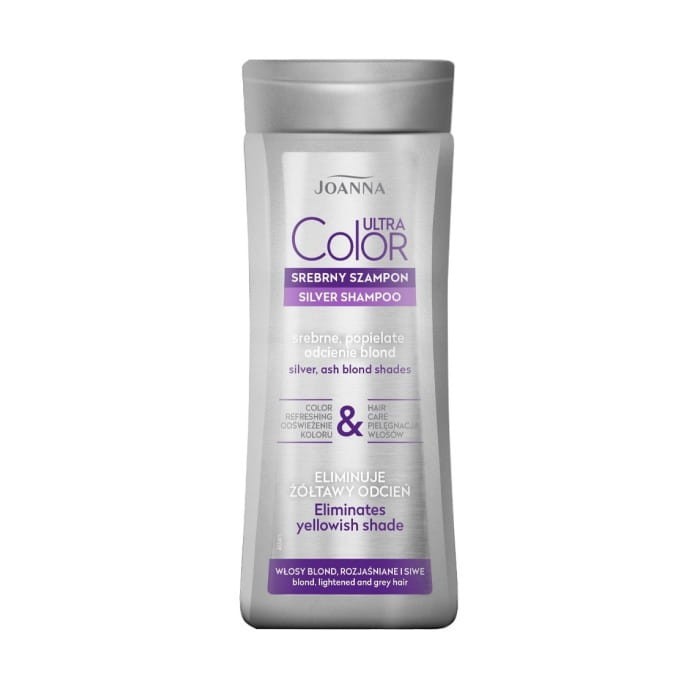 JOANNA Ultra Color Szampon - srebrne odcienie blond 200 ml