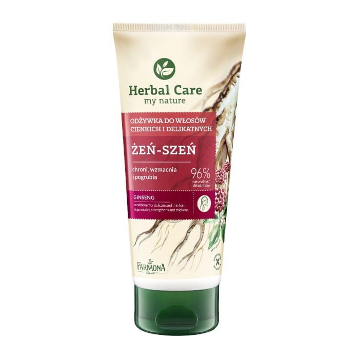 HERBAL CARE Odżywka do włosów cienkich i delikatnych Żeń-Szeń 200 ml