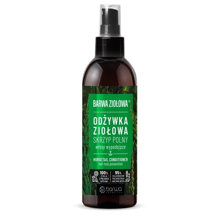 BARWA Ziołowa Odżywka do włosów Skrzyp Polny - włosy wypadające  250ml