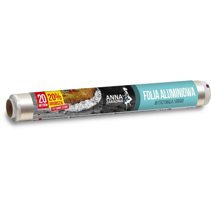 ANNA ZARADNA Folia aluminiowa 20% grubsza - 20m  1szt
