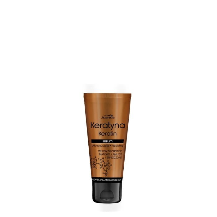 JOANNA Keratyna Serum odbudowujące do włosów szorstkich, matowych, łamliwych i zniszczonych 50 g