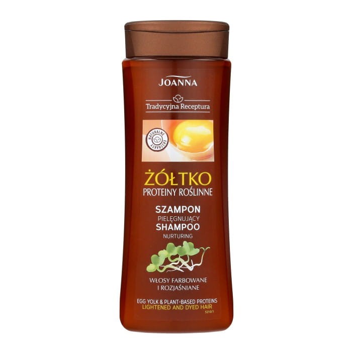 JOANNA Tradycyjna Receptura Szampon pielęgnujący - Żółtko i proteiny roślinne 300 ml