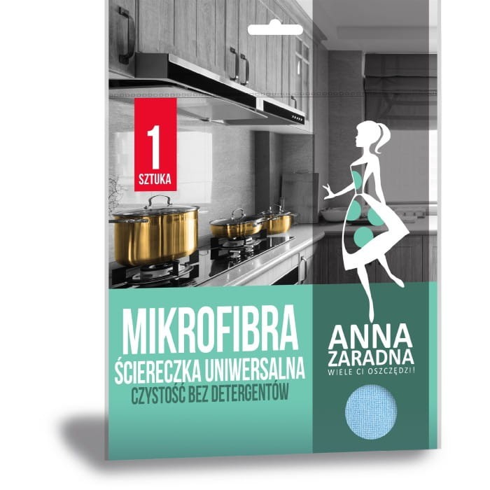 ANNA ZARADNA Mikrofibra ściereczka uniwersalna - 1 szt.