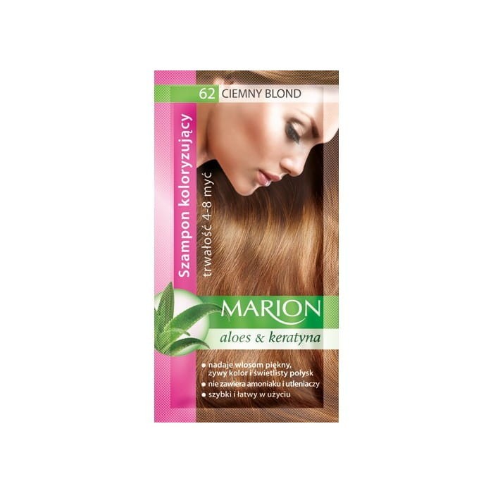 MARION Szampon koloryzujący nr 62 Ciemny blond 40 ml