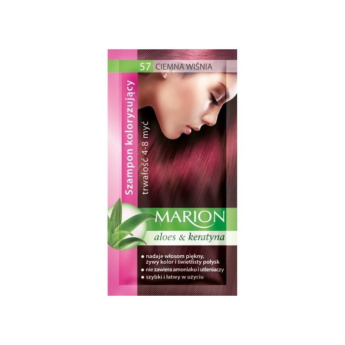 MARION Szampon koloryzujący nr 57 Ciemna wiśnia 40 ml