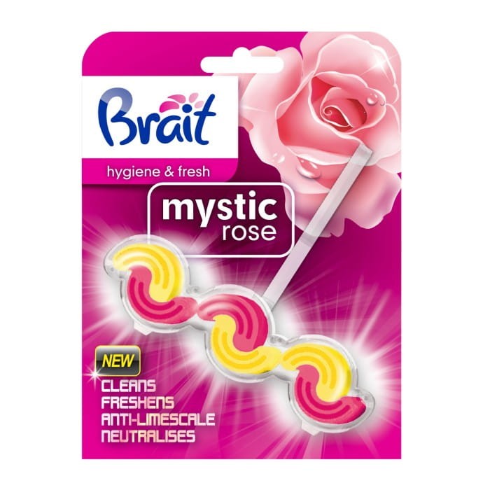 Brait Hygiene &amp; Fresh Kostka toaletowa 2-fazowa do WC Mystic Rose  45g