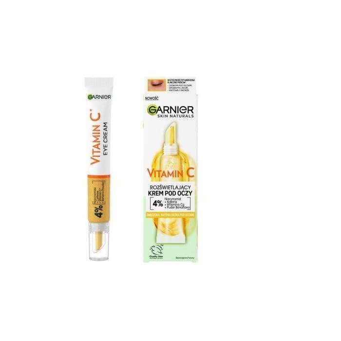 GARNIER Skin Naturals Vitamin C Rozświetlający Krem pod oczy 15 ml