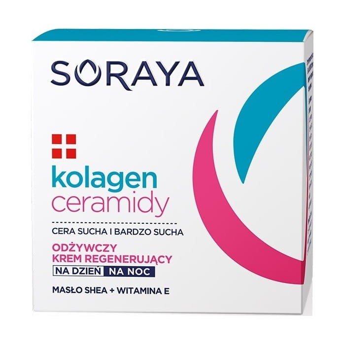 Soraya Kolagen Ceramidy Krem odżywczy regenerujący na dzień i noc  50ml