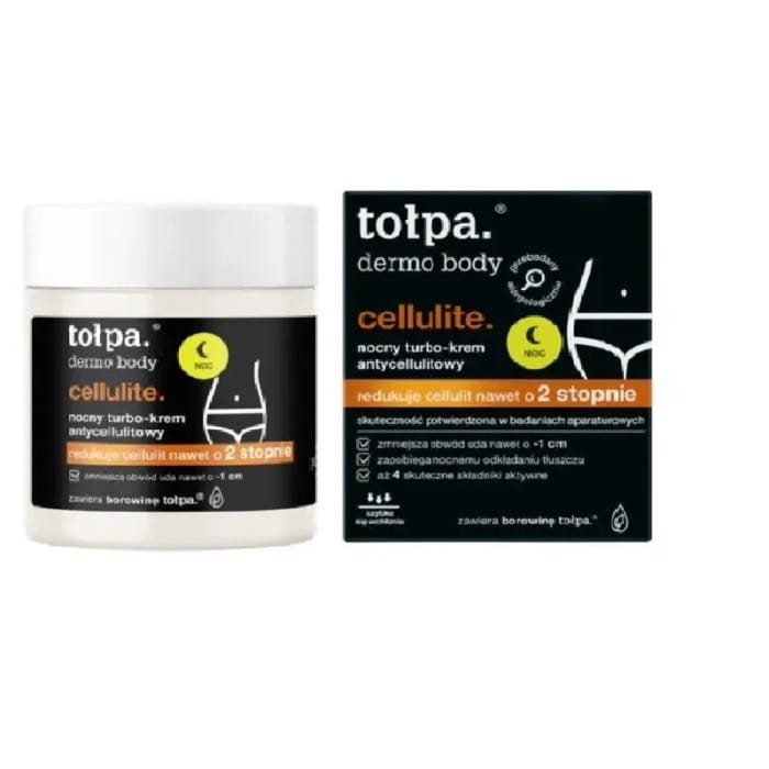 TOŁPA Dermo Body Cellulite Krem-turbo antycellulitowy nocny 250 ml