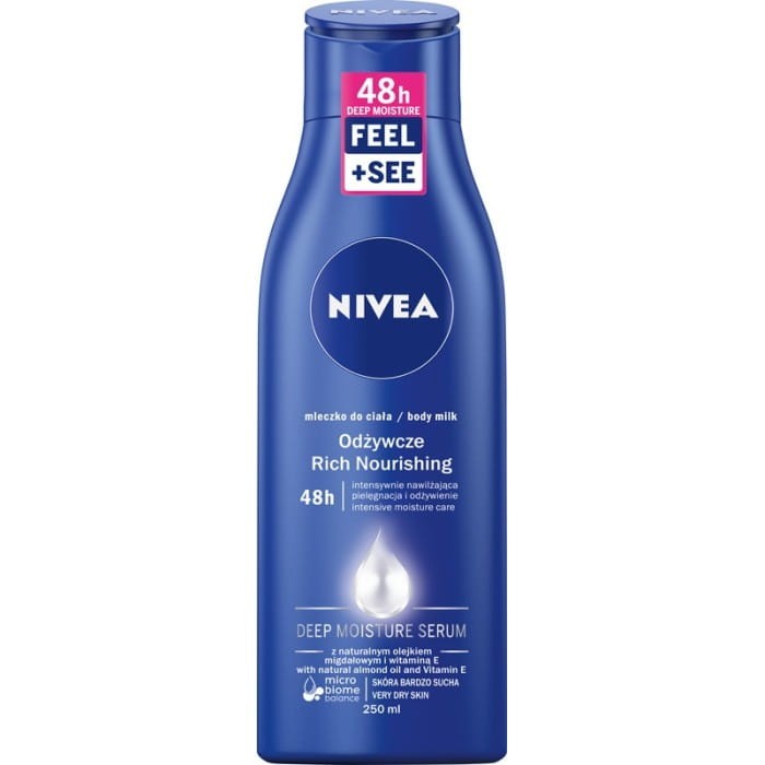 NIVEA Body Milk Odżywcze mleczko do ciała 250 ml