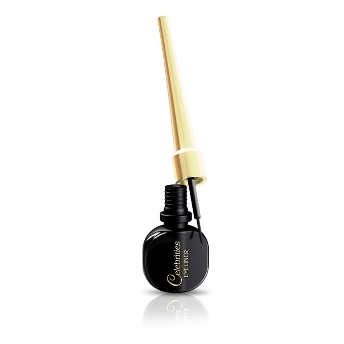 EVELINE Celebrities Eyeliner ultraprecyzyjny w kałamarzu brązowy 3 ml