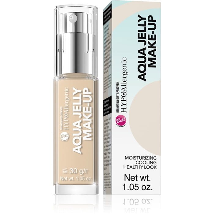 Bell Hypoallergenic Fluid Aqua Jelly nawilżająco-chłodzący nr 03  30g